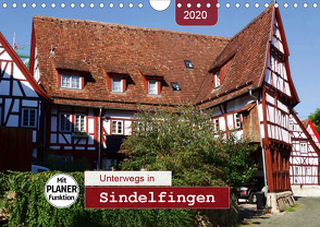 Unterwegs in Sindelfingen (Wandkalender 2020 DIN A4 quer) von Keller,  Angelika