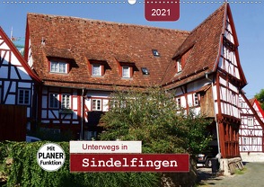 Unterwegs in Sindelfingen (Wandkalender 2021 DIN A2 quer) von Keller,  Angelika