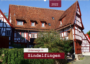 Unterwegs in Sindelfingen (Wandkalender 2022 DIN A2 quer) von Keller,  Angelika