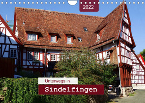 Unterwegs in Sindelfingen (Wandkalender 2022 DIN A4 quer) von Keller,  Angelika