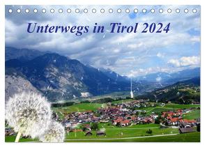 Unterwegs in Tirol (Tischkalender 2024 DIN A5 quer), CALVENDO Monatskalender von Müller,  Gerdhold