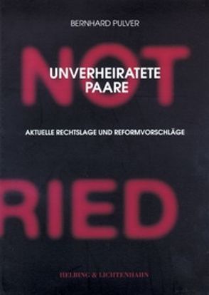 Unverheiratete Paare von Pulver,  Bernhard