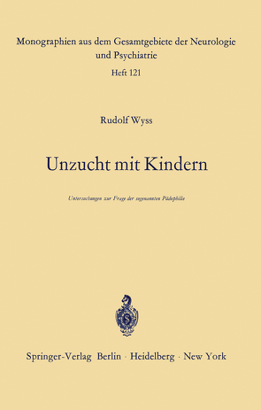 Unzucht mit Kindern von Wyss,  R.