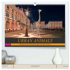 Urban Animals (hochwertiger Premium Wandkalender 2024 DIN A2 quer), Kunstdruck in Hochglanz von Vamos,  Marc