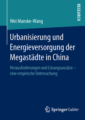 Urbanisierung und Energieversorgung der Megastädte in China von Manske-Wang,  Wei