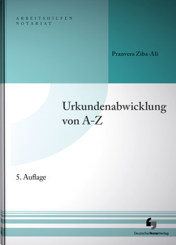 Urkundenabwicklung von A-Z von Ziba-Ali,  Pranvera