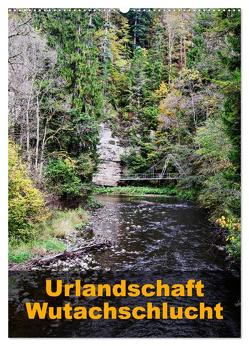 Urlandschaft Wutachschlucht (Wandkalender 2024 DIN A2 hoch), CALVENDO Monatskalender von Hug,  Simone