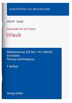 Urlaub von Althoff,  Lars, Hadyk,  Marc