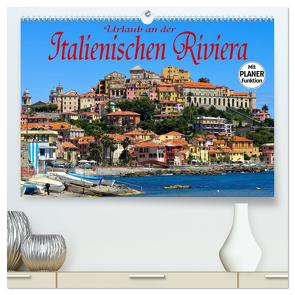 Urlaub an der Italienischen Riviera (hochwertiger Premium Wandkalender 2024 DIN A2 quer), Kunstdruck in Hochglanz von LianeM,  LianeM