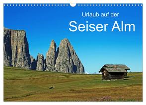 Urlaub auf der Seiser Alm (Wandkalender 2024 DIN A3 quer), CALVENDO Monatskalender von Eppele,  Klaus