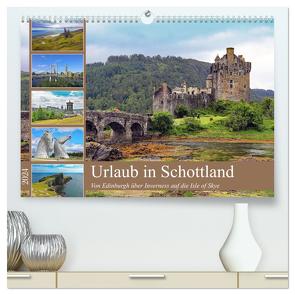 Urlaub in Schottland (hochwertiger Premium Wandkalender 2024 DIN A2 quer), Kunstdruck in Hochglanz von Eppele,  Klaus