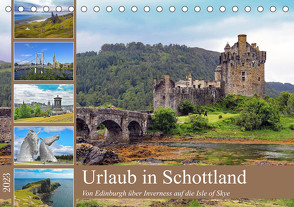 Urlaub in Schottland (Tischkalender 2023 DIN A5 quer) von Eppele,  Klaus