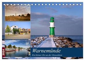 Urlaub in Warnemünde (Tischkalender 2024 DIN A5 quer), CALVENDO Monatskalender von Deter,  Thomas