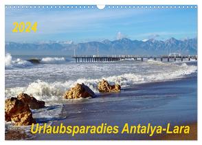 Urlaubsparadies Antalya-Lara (Wandkalender 2024 DIN A3 quer), CALVENDO Monatskalender von Seidel,  Thilo