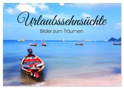 Urlaubssehnsüchte – Bilder zum Träumen (Wandkalender 2024 DIN A3 quer), CALVENDO Monatskalender von K.,  Susan