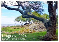 Uruguay – Bienvenido al Río de la Plata (Tischkalender 2024 DIN A5 quer), CALVENDO Monatskalender von Ruhm Mannheim,  Günter