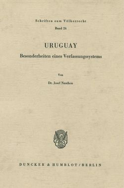 Uruguay. von Neschen,  Josef