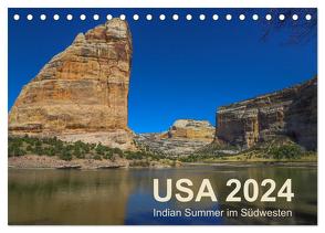 USA 2024 – Indian Summer im Südwesten (Tischkalender 2024 DIN A5 quer), CALVENDO Monatskalender von Zimmermann,  Frank