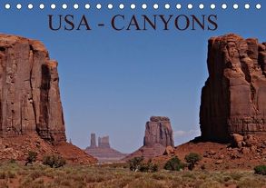 USA – Canyons (Tischkalender 2018 DIN A5 quer) von Schauer,  Petra