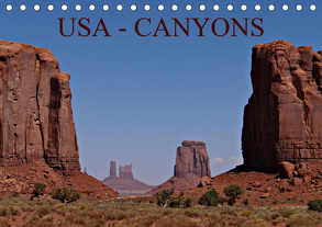 USA – Canyons (Tischkalender 2020 DIN A5 quer) von Schauer,  Petra