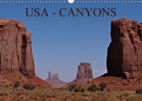 USA – Canyons (Wandkalender 2018 DIN A3 quer) von Schauer,  Petra