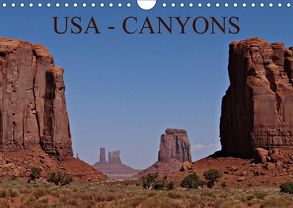 USA – Canyons (Wandkalender 2018 DIN A4 quer) von Schauer,  Petra