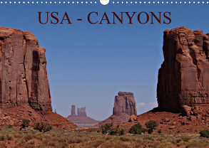 USA – Canyons (Wandkalender 2020 DIN A3 quer) von Schauer,  Petra