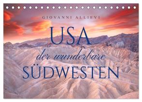 USA Der wunderbare Südwesten (Tischkalender 2024 DIN A5 quer), CALVENDO Monatskalender von Allievi,  Giovanni