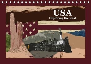 USA – Exploring the west (Tischkalender 2018 DIN A5 quer) von Larsen