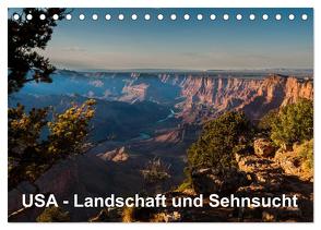 USA – Landschaft und Sehnsucht (Tischkalender 2024 DIN A5 quer), CALVENDO Monatskalender von Jansen,  Thomas