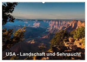 USA – Landschaft und Sehnsucht (Wandkalender 2024 DIN A2 quer), CALVENDO Monatskalender von Jansen,  Thomas