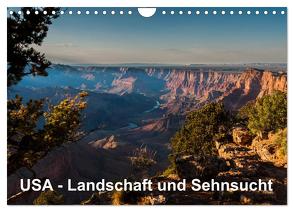 USA – Landschaft und Sehnsucht (Wandkalender 2024 DIN A4 quer), CALVENDO Monatskalender von Jansen,  Thomas