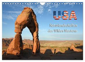 USA – Naturlandschaften des Wilden Westens (Wandkalender 2024 DIN A4 quer), CALVENDO Monatskalender von Kärcher,  Mike