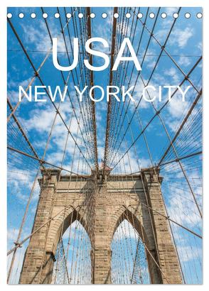 USA – New York City (Tischkalender 2024 DIN A5 hoch), CALVENDO Monatskalender von pixs:sell,  pixs:sell