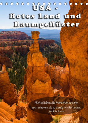 USA – Rotes Land und Baumgeflüster (Tischkalender 2023 DIN A5 hoch) von Burdis,  Alexandra