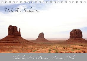 USA – Südwesten – Colorado, New Mexico, Arizona, Utah (Tischkalender 2021 DIN A5 quer) von Kubisch ( ThK ),  Thorsten