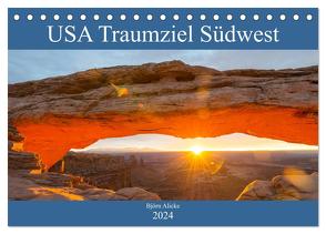 USA Traumziel Südwest (Tischkalender 2024 DIN A5 quer), CALVENDO Monatskalender von Alicke,  Björn