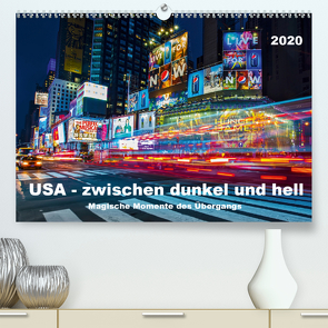 USA – Zwischen dunkel und hell (Premium, hochwertiger DIN A2 Wandkalender 2020, Kunstdruck in Hochglanz) von Hans Steffl,  Mike