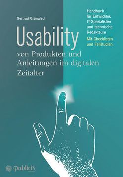 Usability von Produkten und Anleitungen im digitalen Zeitalter von Grünwied,  Gertrud