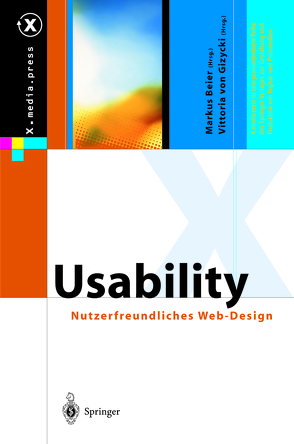 Usability von Beier,  Markus, Gizycki,  Vittoria von