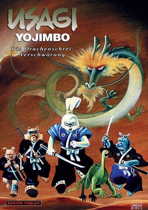 Usagi Yojimbo 4 – Die Drachenschrei-Verschwörung von Nielsen,  Jens R, Sakai,  Stan