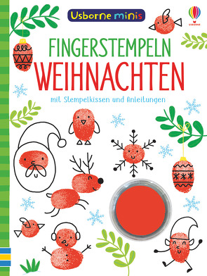 Usborne Minis – Fingerstempeln: Weihnachten von Addison,  Jenny, Smith,  Sam