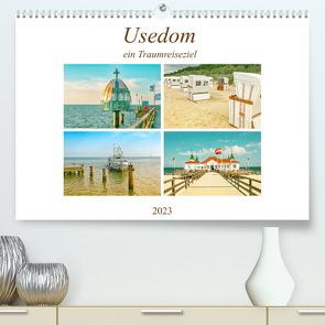 Usedom – ein Traumreiseziel (Premium, hochwertiger DIN A2 Wandkalender 2023, Kunstdruck in Hochglanz) von Schwarze,  Nina