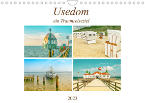 Usedom – ein Traumreiseziel (Wandkalender 2023 DIN A4 quer) von Schwarze,  Nina