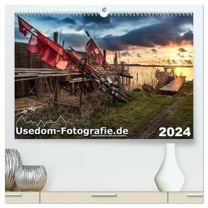 Usedom-Fotografie.de (hochwertiger Premium Wandkalender 2024 DIN A2 quer), Kunstdruck in Hochglanz von Piper - Usedom-Fotografie.de,  Marcel