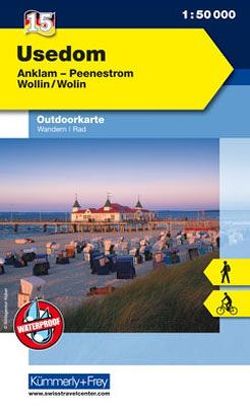 Usedom Nr. 15 Outdoorkarte Deutschland 1:50 000