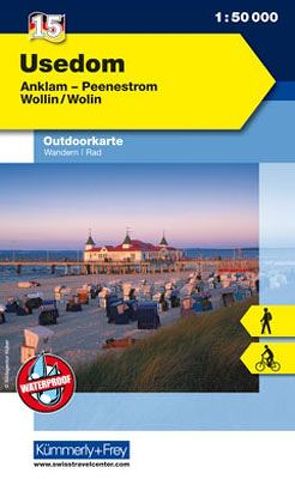 Usedom Nr. 15 Outdoorkarte Deutschland 1:50 000