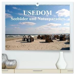 USEDOM – Seebäder und Naturparadies (hochwertiger Premium Wandkalender 2024 DIN A2 quer), Kunstdruck in Hochglanz von Art-Motiva,  Art-Motiva