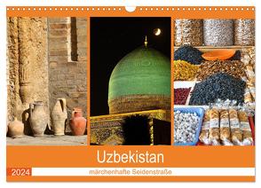 Uzbekistan – märchenhafte Seidenstraße (Wandkalender 2024 DIN A3 quer), CALVENDO Monatskalender von Dürr,  Brigitte