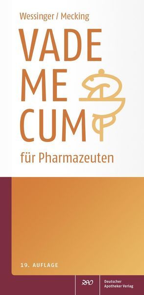 Vademecum für Pharmazeuten von Mecking,  Bettina, Wessinger,  Sarah